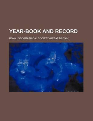 Book cover for Year-Book and Record