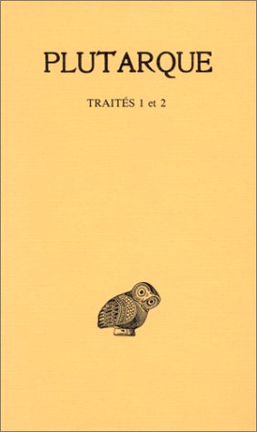 Book cover for Plutarque, Oeuvres Morales