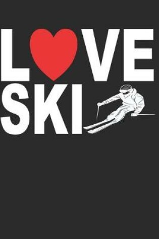 Cover of love ski notebook