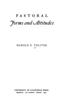 Book cover for Pastoral Forms and Attitudes