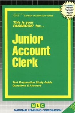 Cover of Junior Account Clerk