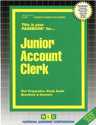 Book cover for Junior Account Clerk