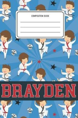 Cover of Composition Book Brayden