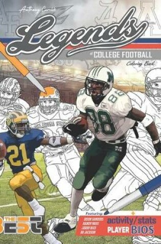 Cover of Legends of College Football Coloring, Activity and Stats Book