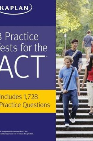Cover of 8 Practice Tests for the ACT