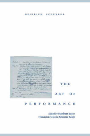 Cover of The Art of Performance