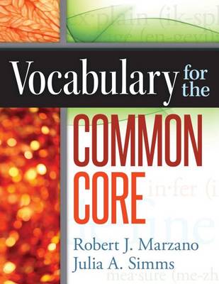 Book cover for Vocabulary for the Common Core