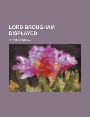 Book cover for Lord Brougham Displayed