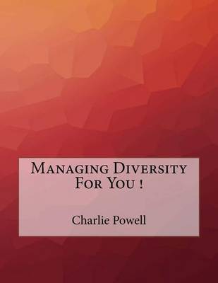 Book cover for Managing Diversity For You !