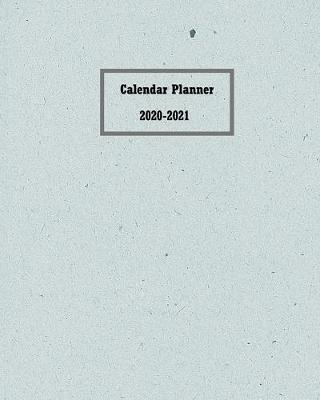 Book cover for Calendar Planner 2020 - 2021