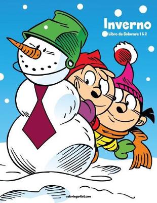 Book cover for Inverno Libro da Colorare 1 & 2