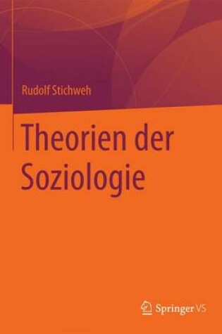 Cover of Theorien Der Soziologie