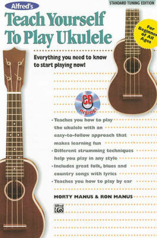 Cover of Alfred's Teach Yourself to Play Ukulele, Standard Tuning