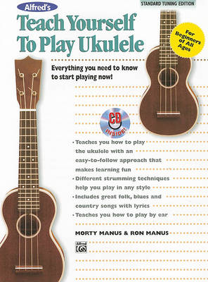 Book cover for Alfred's Teach Yourself to Play Ukulele, Standard Tuning