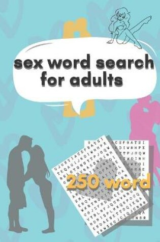 Cover of sex word search for adults