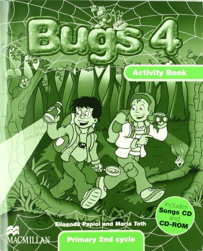 Book cover for New Bugs 4 Activity Book Pack