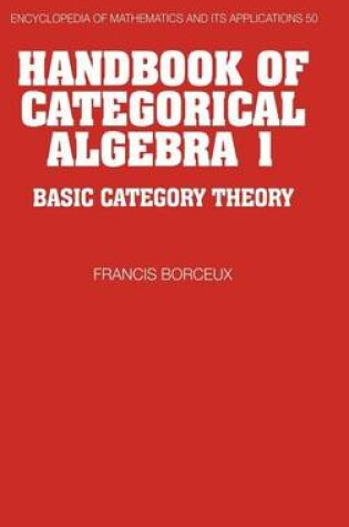 Cover of Handbook of Categorical Algebra