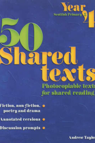 Cover of 50 Shared Texts for Year 4