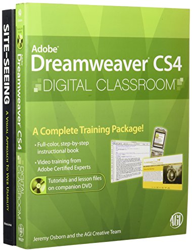 Book cover for Dreamweaver CS4 Digital Classroom with Site Seeing Set