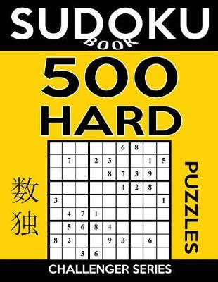 Book cover for Sudoku Book 500 Hard Puzzles