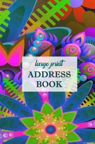 Cover of Large Print Address Book