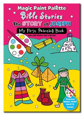 Book cover for Magic Paint Palette Bible Stories: The Story of Joseph