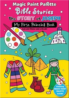 Book cover for Magic Paint Palette Bible Stories: The Story of Joseph