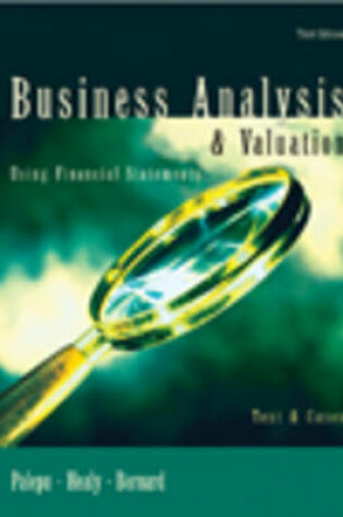 Cover of Business Analysis and Valuation Using Financial Statements