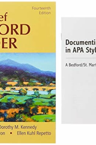 Cover of The Brief Bedford Reader 14e & Documenting Sources in APA Style: 2020 Update