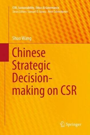 Cover of Chinese Strategic Decision-making on CSR