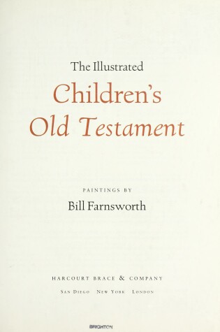 Cover of The Illustrated Children's Old Testament