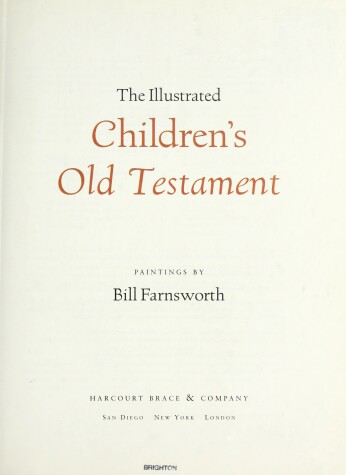 Book cover for The Illustrated Children's Old Testament