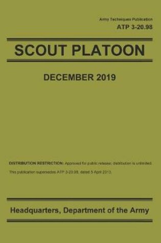 Cover of Scout Platoon Atp 3-20.98