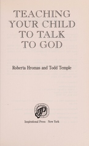 Book cover for Teach Your Child to Talk to God