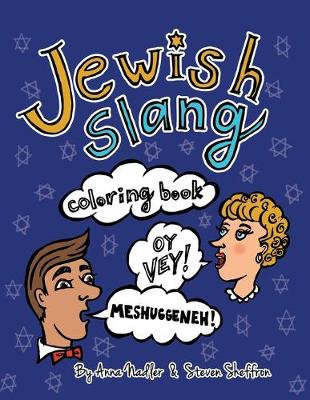 Book cover for Jewish Slang Coloring Book