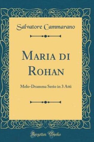 Cover of Maria Di Rohan