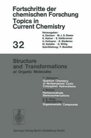 Cover of Structure and Transformations of Organic Molecules