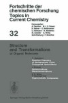 Book cover for Structure and Transformations of Organic Molecules