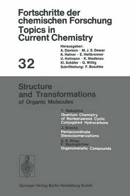 Book cover for Structure and Transformations of Organic Molecules