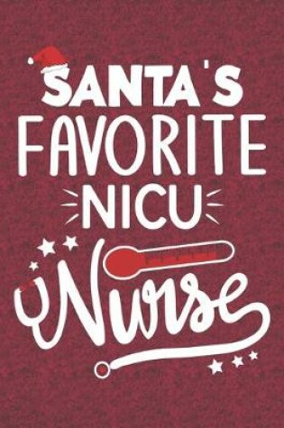 Cover of Santa's Favorite NICU Nurse
