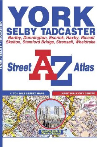 Cover of York A-Z Street Atlas