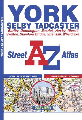 Cover of York A-Z Street Atlas