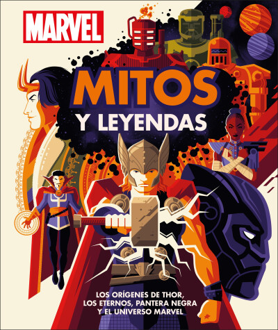 Book cover for Marvel Mitos y Leyendas (Myths and Legends)