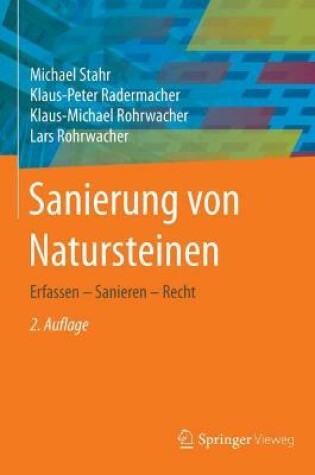 Cover of Sanierung Von Natursteinen