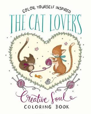 Book cover for Cat Lover's Creative Soul Coloring Book