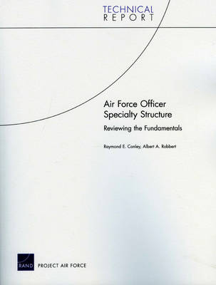 Book cover for Air Force Officer Specialty Structure