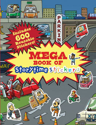 Book cover for Mega Book of Storytime Stickers