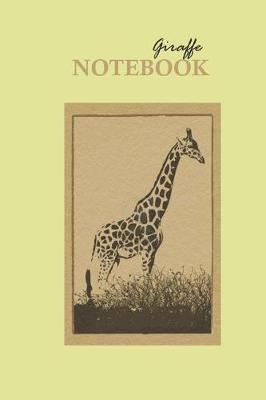 Book cover for Giraffe Notebook