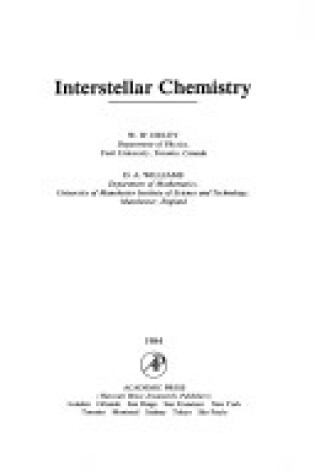 Cover of Interstellar Chemistry