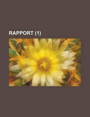 Book cover for Rapport (1)